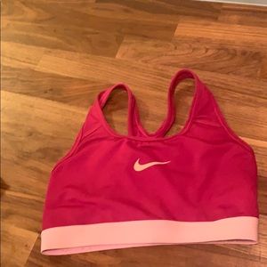Nike bra top bright pink